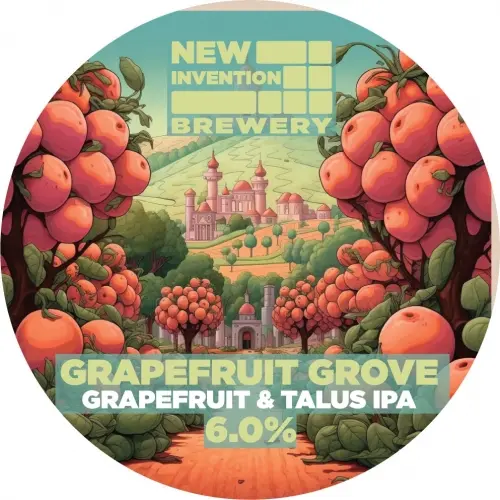 New Invention Brewery Grapefruit Grove