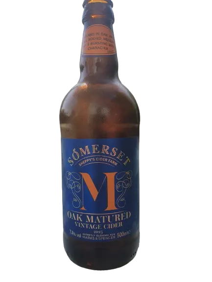 Marks & Spencer Stores Oak Matured Vintage Cider