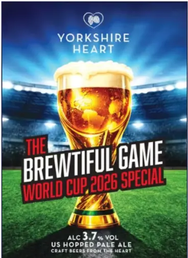 Yorkshire Heart Vineyard and Brewery The Brewtiful Game
