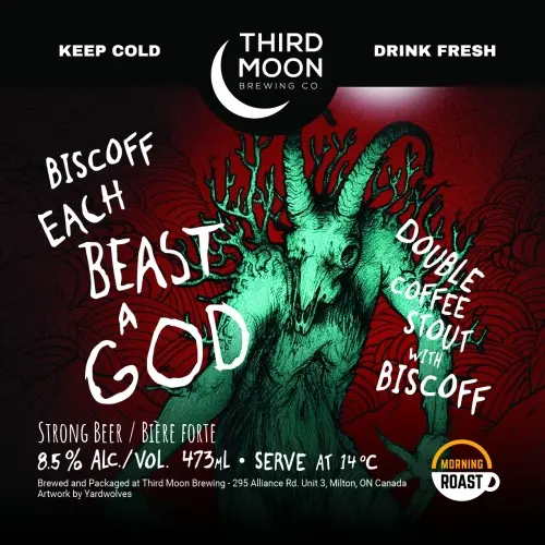 Third Moon Brewing Co. Biscoff Each Beast A God