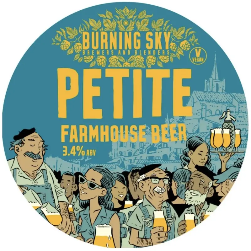 Burning Sky Brewery Petite Farmhouse Beer