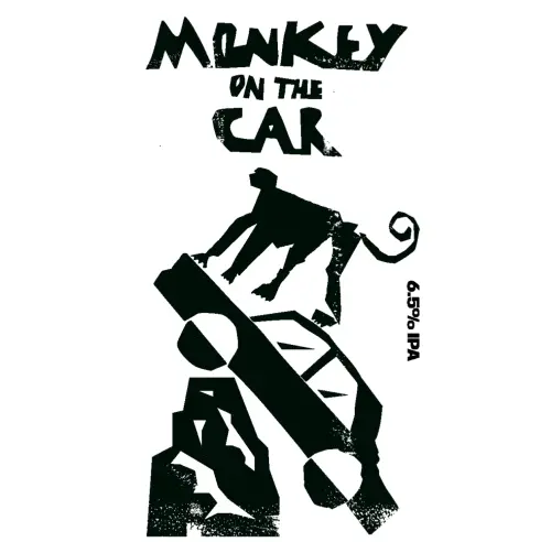 Baron Brewing Monkey On The Car