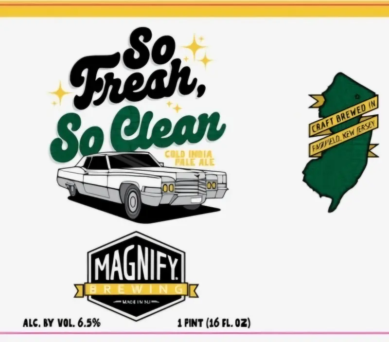 Magnify Brewing Company So Fresh, So Clean