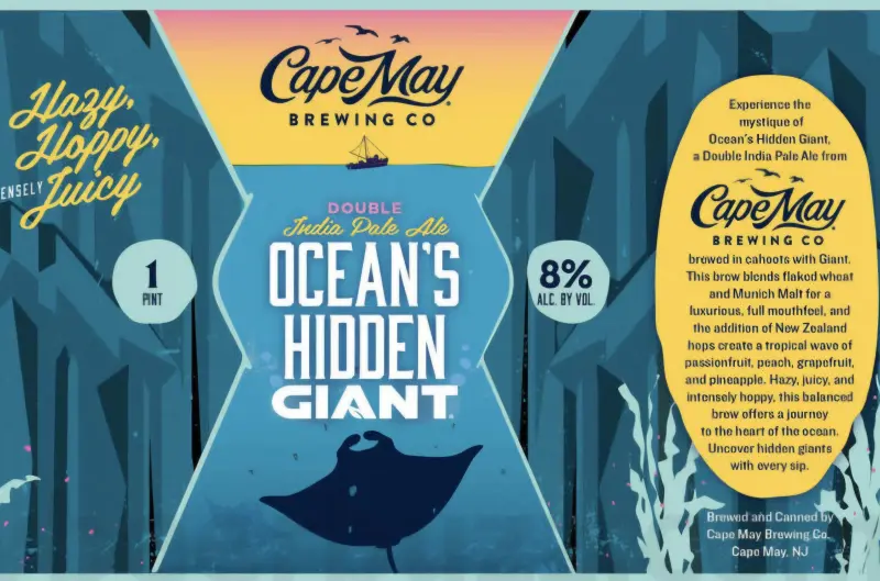 Cape May Brewing Company Ocean's Hidden Giant