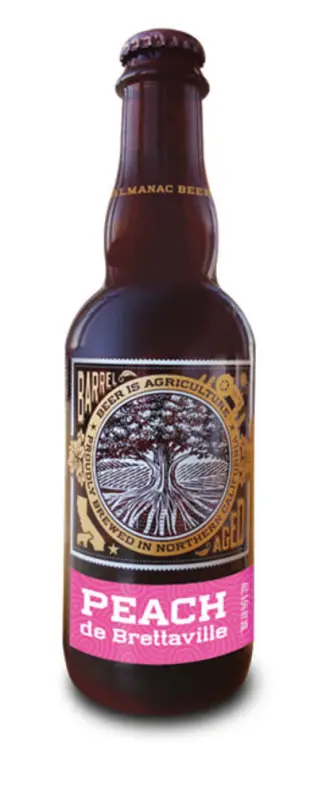 Almanac Beer Company Peach de Brettaville