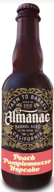 Almanac Beer Company Peach Pamplemousse Hopcake