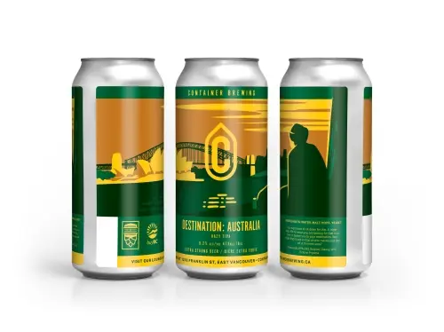 Container Brewing Destination: Australia