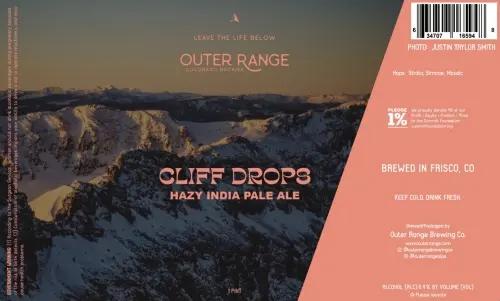 Outer Range Brewing Co. Cliff Drops