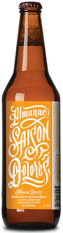 Almanac Beer Company Saison Dolores