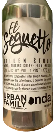 Urban Family Brewing Company El Seguetto