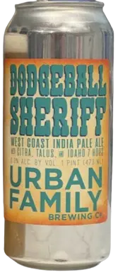 Urban Family Brewing Company Dodgeball Sheriff
