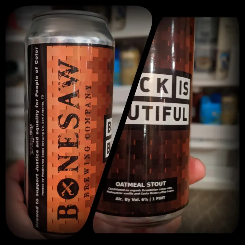 Bonesaw Brewing Co. BLACK IS BEAUTIFUL