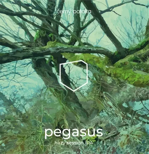 černý potoka Pegasus