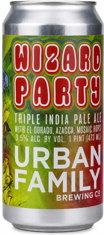 Urban Family Brewing Company Wizard Party