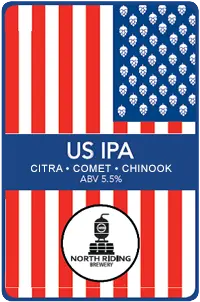 North Riding Brewery US IPA - Citra Comet Chinook