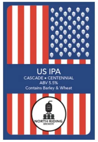 North Riding Brewery US IPA - Cascade Centennial (V50)