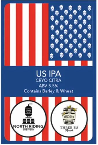 North Riding Brewery US IPA - Cryo Citra (V71)