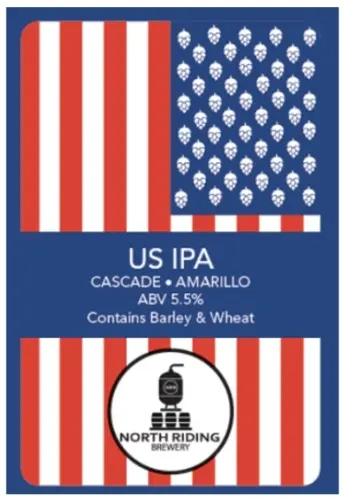 North Riding Brewery US IPA - Cascade Amarillo (V57)