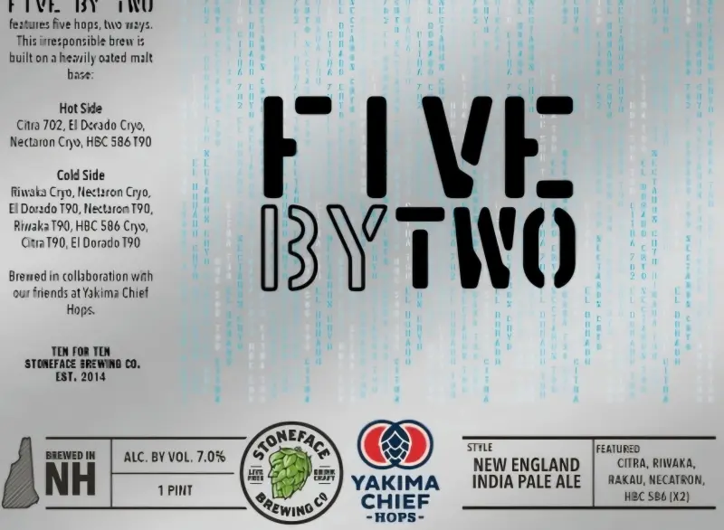 Stoneface Brewing Company Five By Two