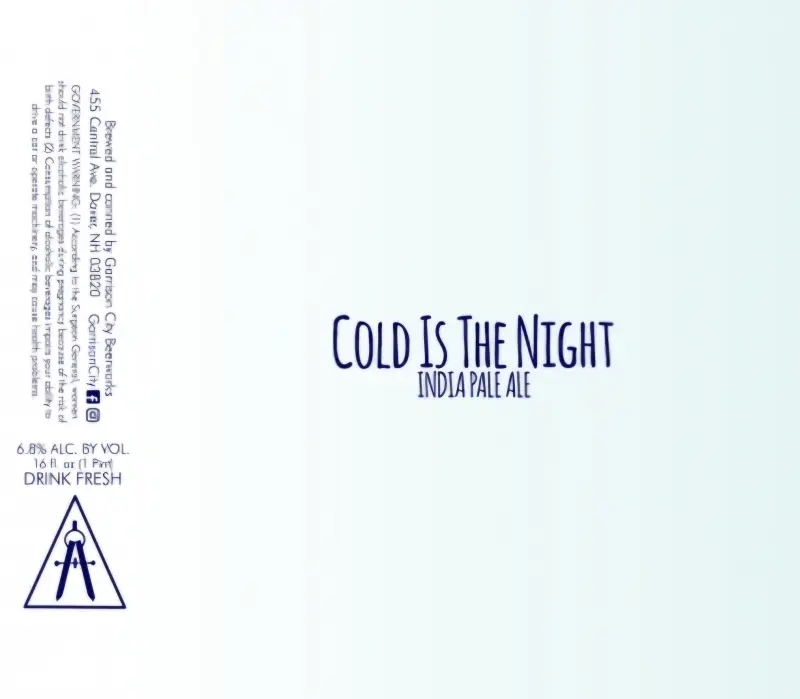 Garrison City Beerworks Cold Is the Night