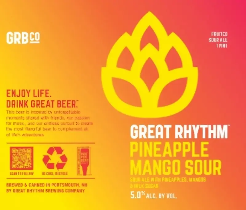 Great Rhythm Brewing Company Pineapple Mango