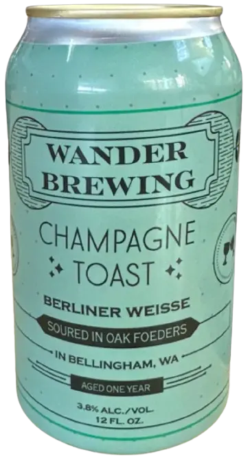 Wander Brewing Champagne Toast