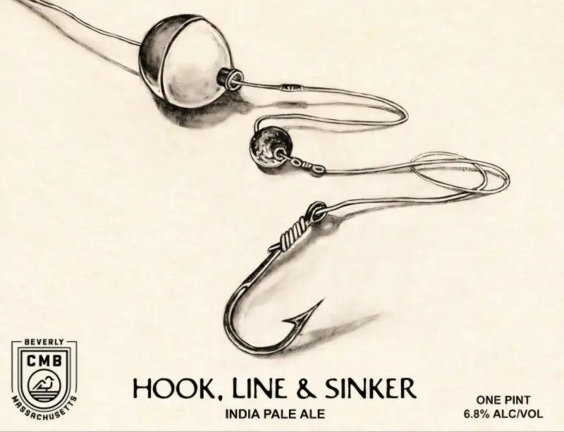 Coastal Mass. Brewing Hook, Line & Sinker