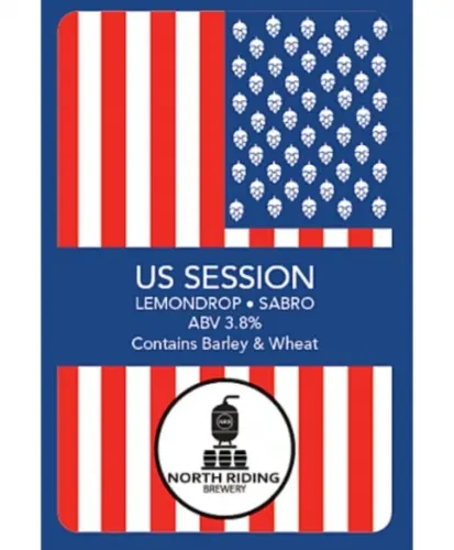 North Riding Brewery US Session - Lemondrop Sabro (V75)