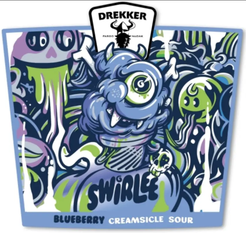 Drekker Brewing Company Swirlee - Blueberry Creamsicle