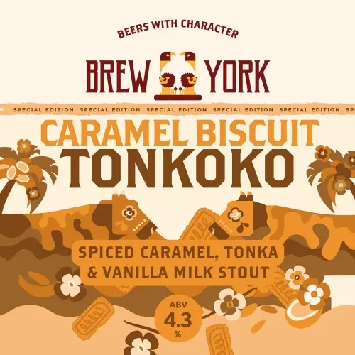 Brew York Caramel Biscuit Tonkoko