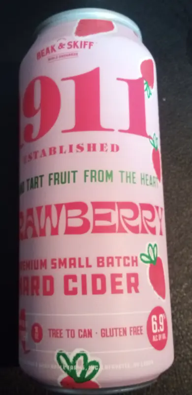 Beak & Skiff Apple Orchard 1911 Strawberry Cider