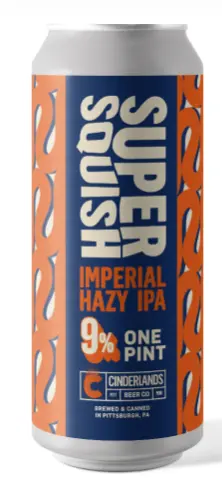 Cinderlands Beer Company Super Squish