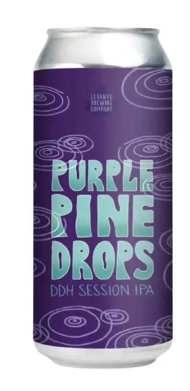 Levante Brewing Company Purple Pine Drops
