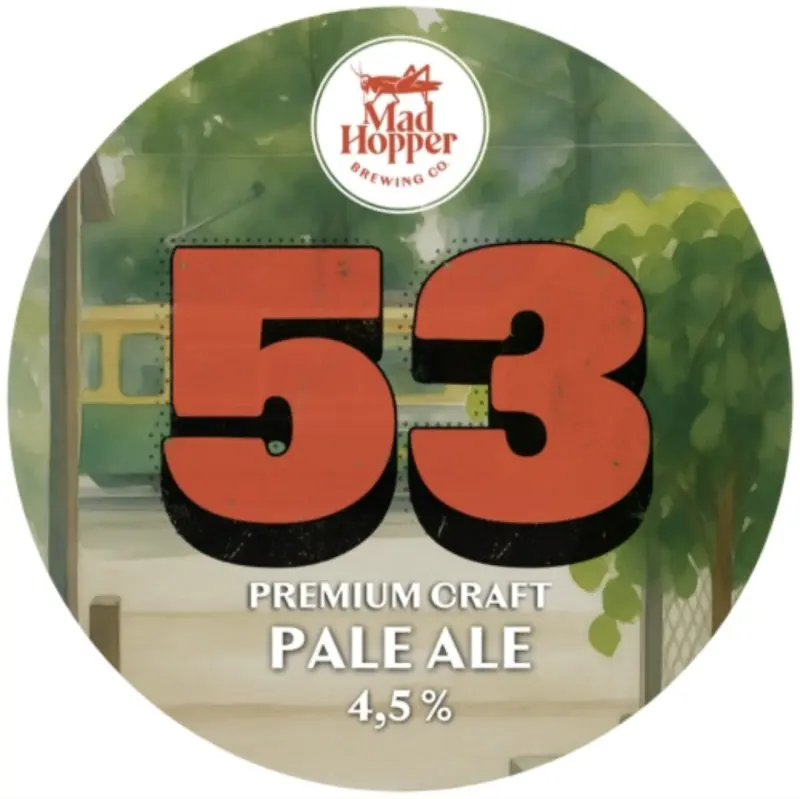 Mad Hopper Brewing Co. 53 Pale Ale
