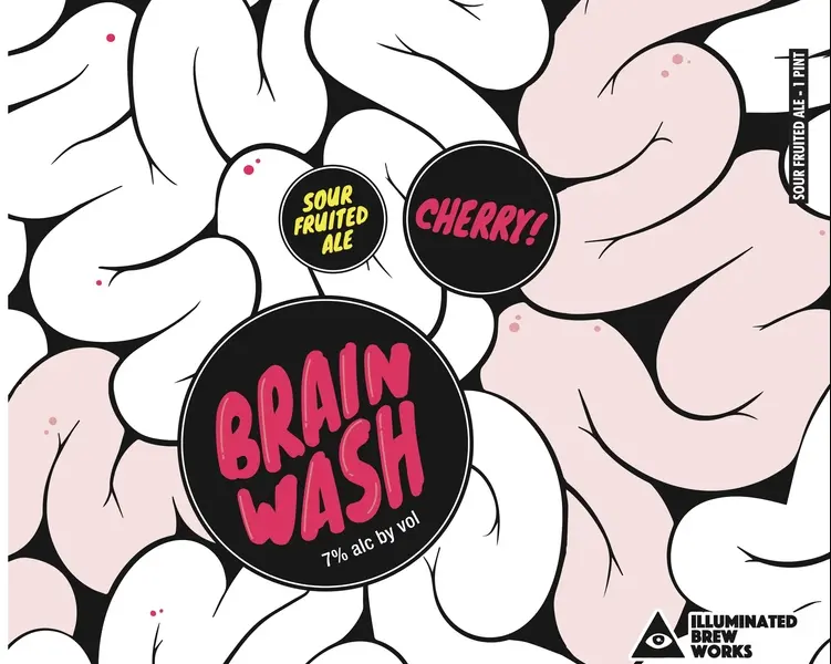 Illuminated Brew Works Brainwash Cherry