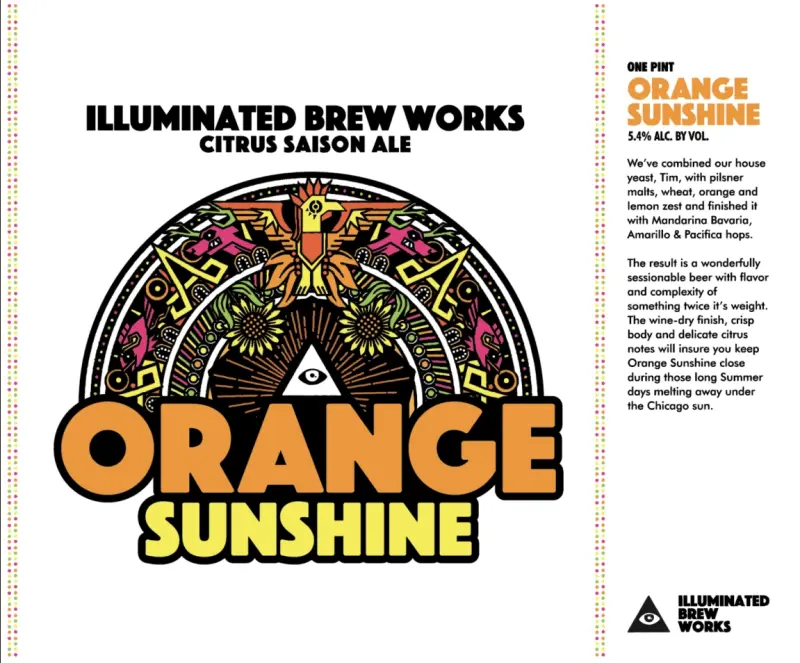 Illuminated Brew Works Orange Sunshine