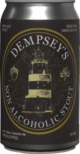 Harmon's Non-Alcoholic Craft Brewing Dempsey's Non-Alc Stout