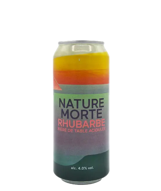 Robin - Bière Naturelle Nature Morte Rhubarbe