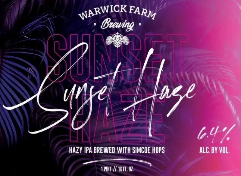 Warwick Farm Brewing Sunset Haze