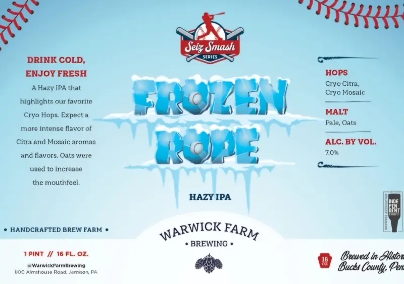 Warwick Farm Brewing Frozen Rope