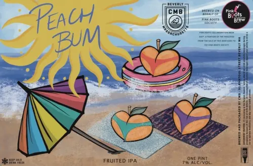 Coastal Mass. Brewing Peach Bum
