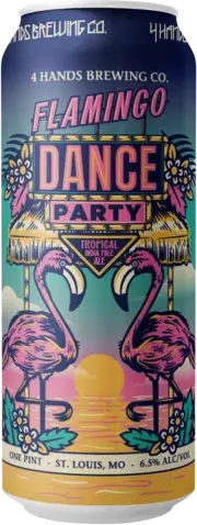 4 Hands Brewing Co. Flamingo Dance Party