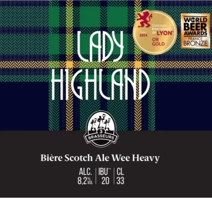 Les 3 Brasseurs Lady Highland