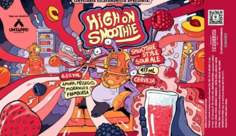 Cervejaria Escafandrista High on Smoothie