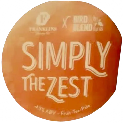 Franklins Brewing Co Simply The Zest