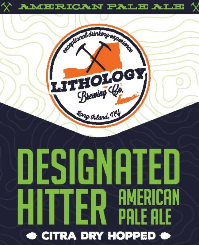 Lithology Brewing Company Designated Hitter