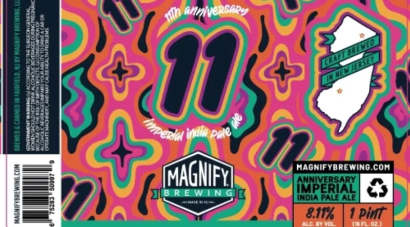 Magnify Brewing Company 11th Anniversary Imperial India Pale Ale