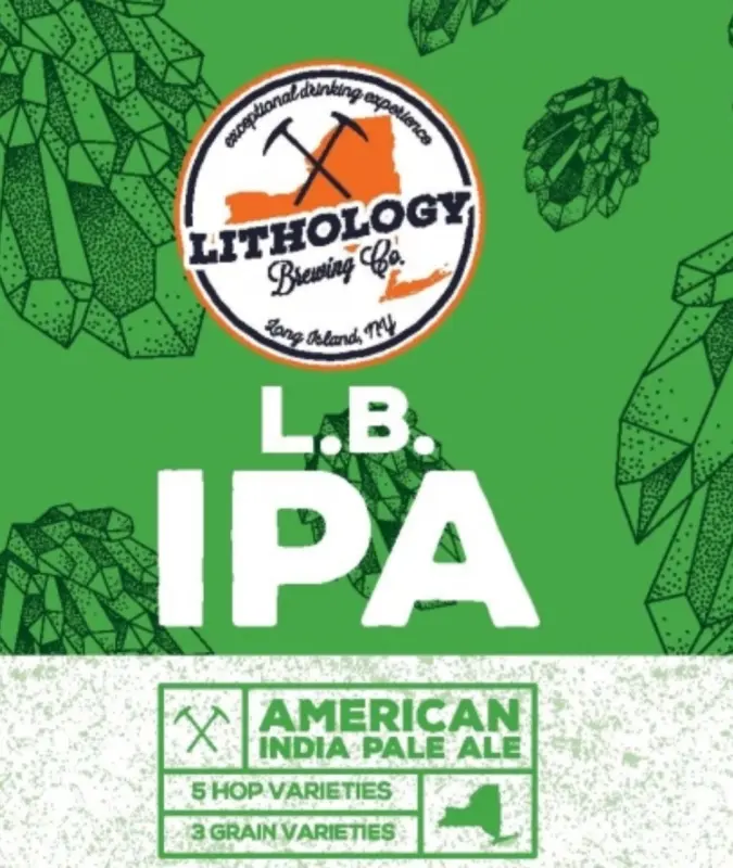 Lithology Brewing Company L.B. I.P.A.