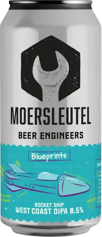 Moersleutel Craft Brewery Blueprints - Rocketship