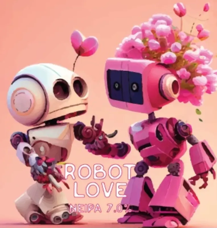 Tin Barn Brewing Robot Love